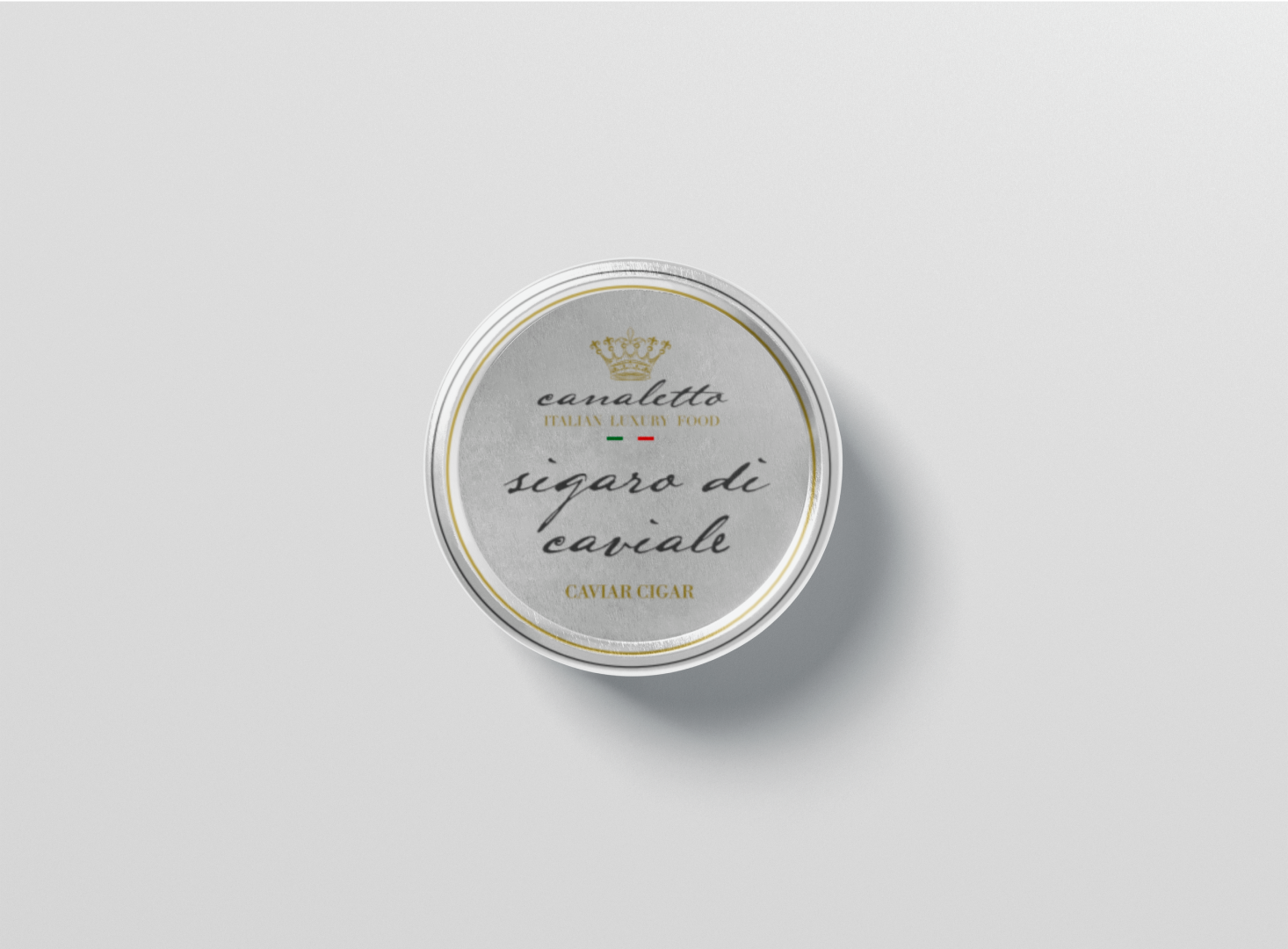 Kaviar-Zigarre mit Geschenkverpackung